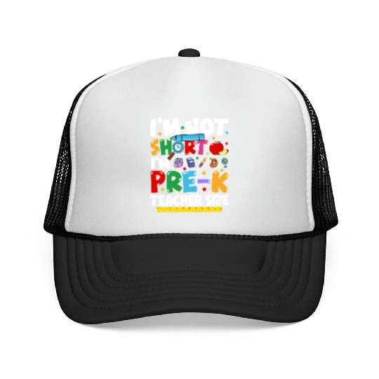 Pre K Teacher Back To School Pre kindergarten Trucker Caps