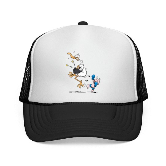 Muay Thai / MMA / Boxing Baby Boy Cartoon (blue) Trucker Caps