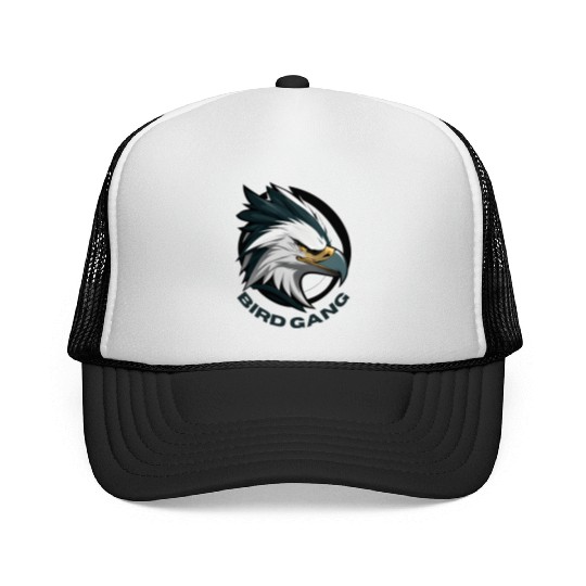Majestic Eagle Bird Ganging Logo Trucker Caps