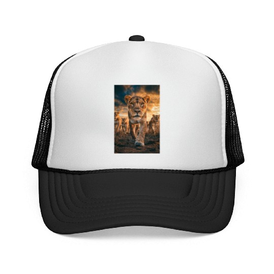 Fearless Lioness Leading the Pride Trucker Caps