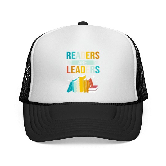 Reading Teacher Library Book Read Trucker Caps