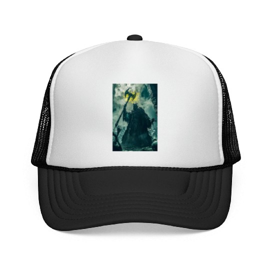 Dark Necromancer Rises Trucker Caps