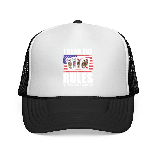 USA Flag Pinochle Rules Patriotic Card Games Trucker Caps