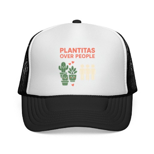 Plantita Latina Plant Mom Plantita Life Hispanic Trucker Caps