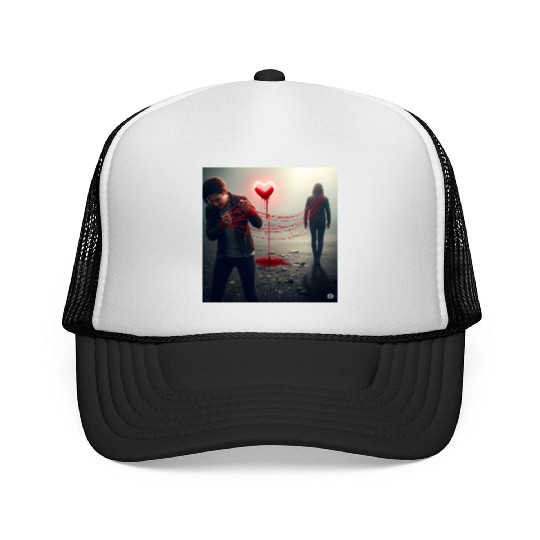 The Bleeding Heart Trucker Caps