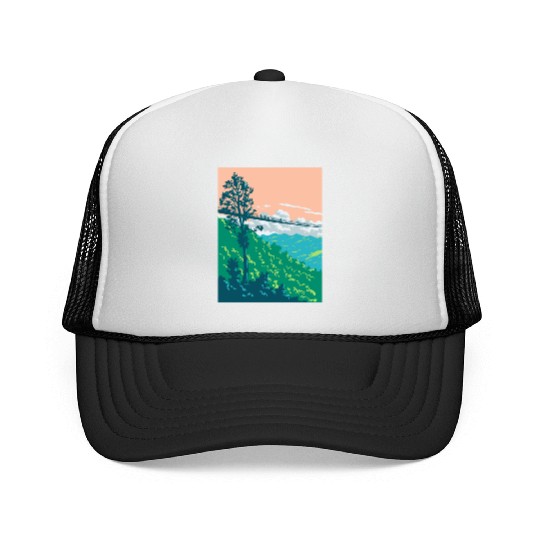 Great Smoky Mountains National Park Gatlinburg WPA Trucker Caps