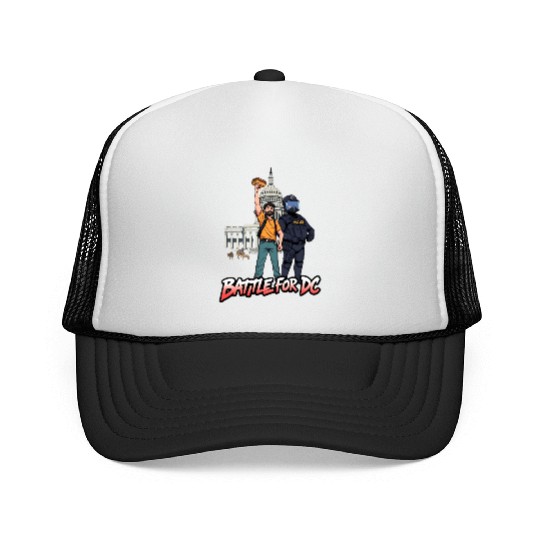 Free DC Sandwich Guy Banksy Style Street Art Trucker Caps