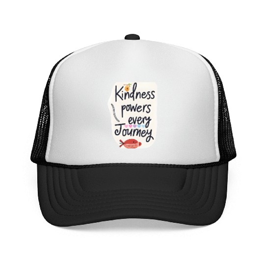 Kindness Powers Journey Design Trucker Caps