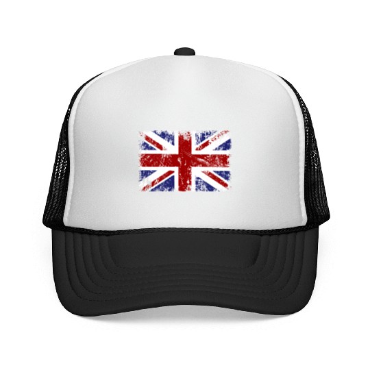 British Flag Union Jack Trucker Caps