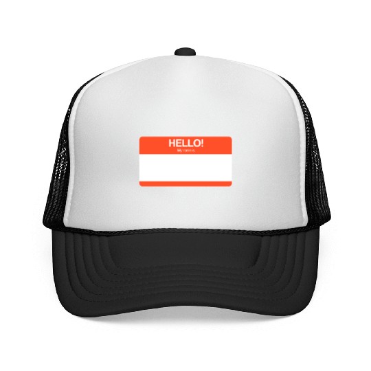Hello! My name is (RED) Trucker Caps