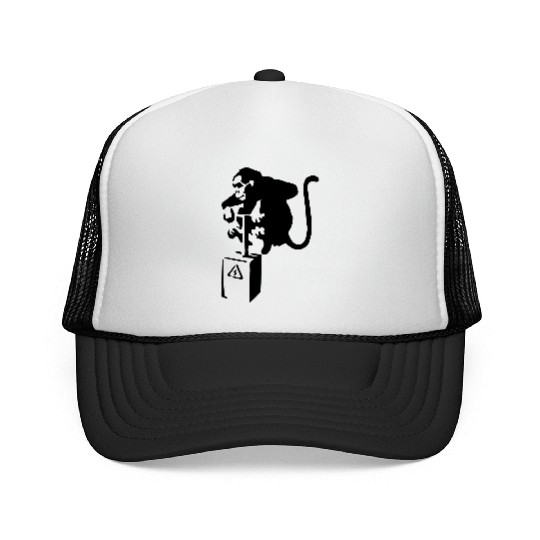 Banksy Detinator Monkey Trucker Caps