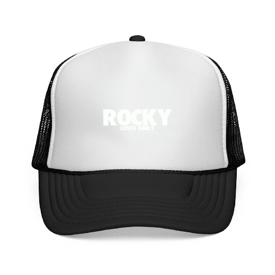 ROCKY LOVES EMILY Trucker Caps