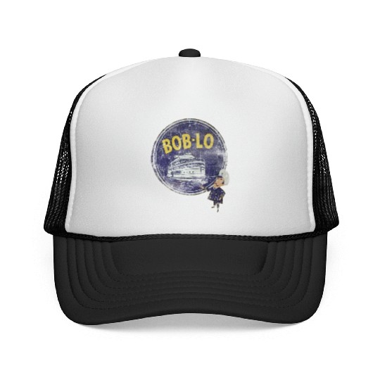 Vintage Retro Classic Cute Detroit Boblo Island Trucker Caps