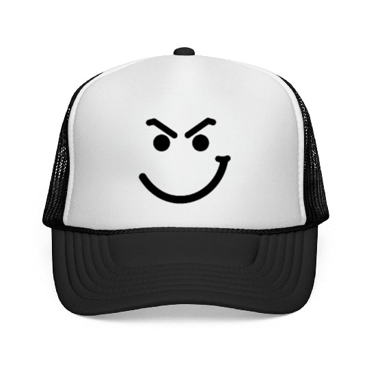 Smiley Face Trucker Caps
