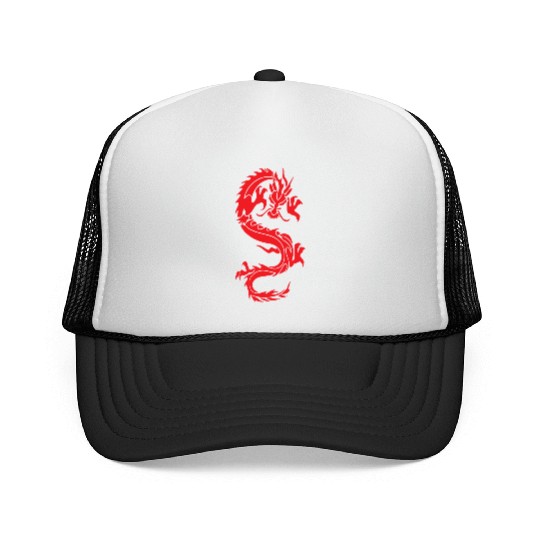 CHINESE DRAGON MMA Trucker Caps