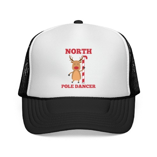 North Pole Dancer Trucker Caps