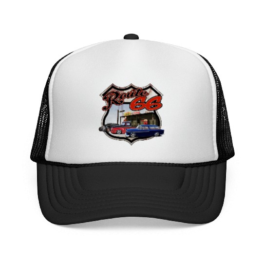 Route 66 Triple Trucker Caps