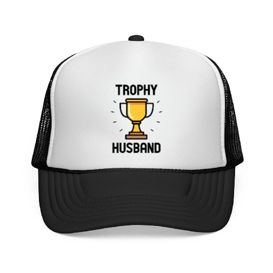 Trophy Husband Trucker Caps