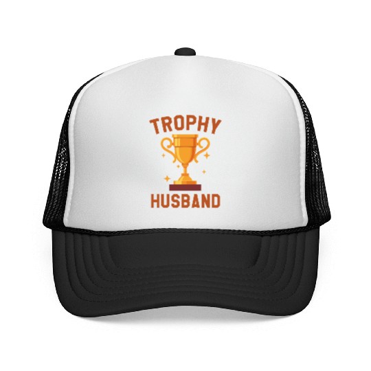Trophy Husband Trucker Caps