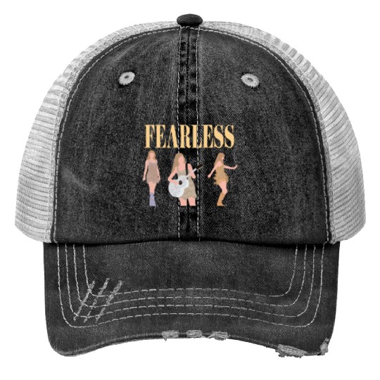 eras tour fearless art Trucker Hats