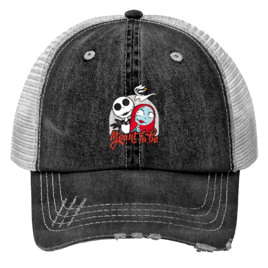 disneys The Nightmare Before Christmas Jack Sally Trucker Hats