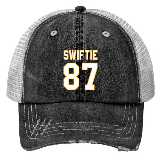 Discover Taylor version 87 WhiteGold Trucker Hats