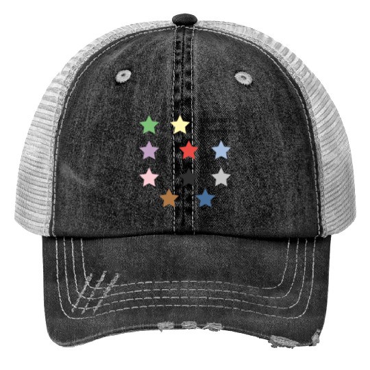 Discover eras tour stars pack (pastel edition) Sticker Trucker Hats
