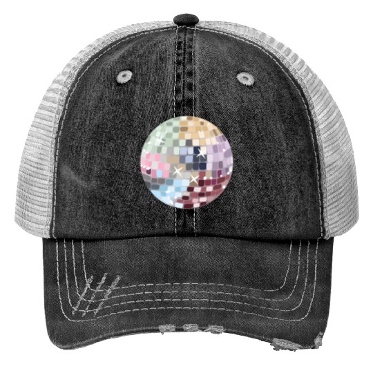 Discover Taylor  Eras mirrorball Poster Trucker Hats
