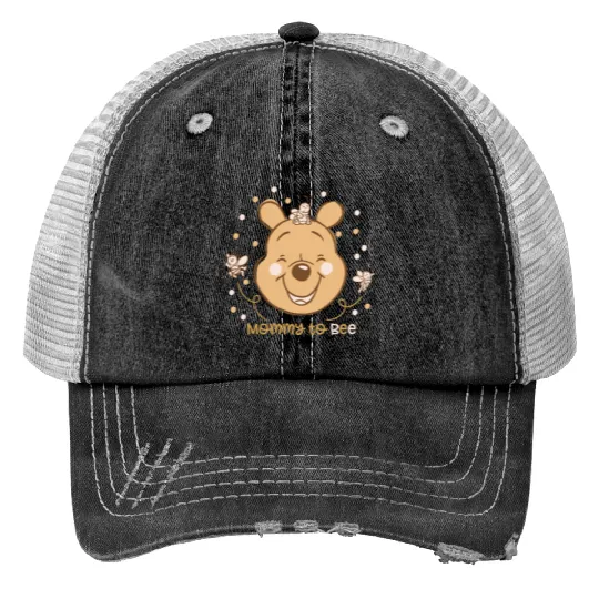 disneys Winnie The Pooh Mommy To Bee Trucker Hats