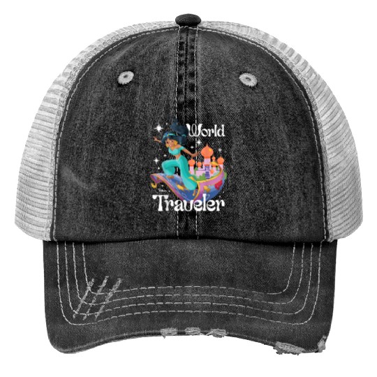 Disney Princess - Jasmine World Traveler Magic Carpet Ride gifts trends Trucker Hats