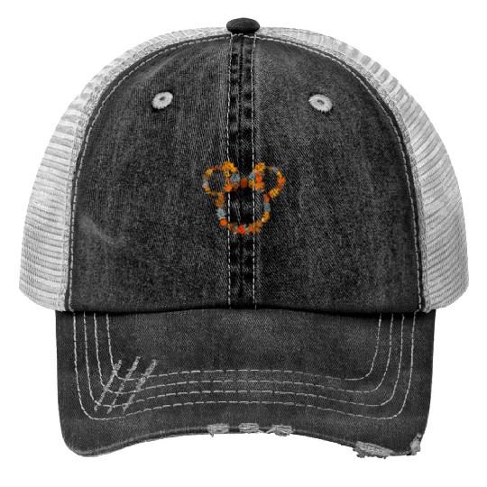Disney Mickey And Friends Autumn Foliage Mickey Trucker Hats