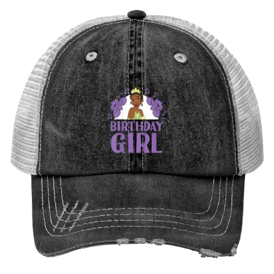 Kids Disney Princess - Tiana Birthday Girl gifts  Trucker Hats