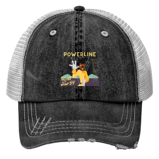 Discover Disney Powerline World Tour 94 Trucker Hats 4