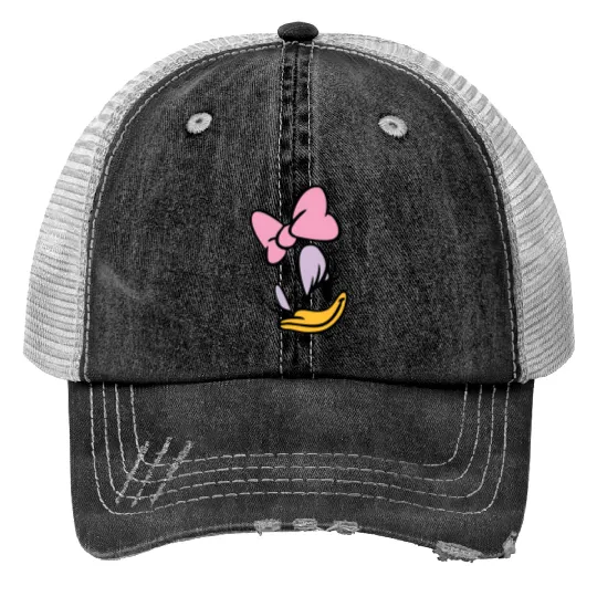 Daisy Duck Color Portrait Women's Racerback Tank |  Disney Daffy Duck Trucker Hats