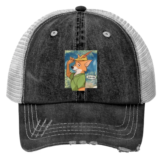 Vintage Disney Robin Hood Trucker Hats, Robin Hood