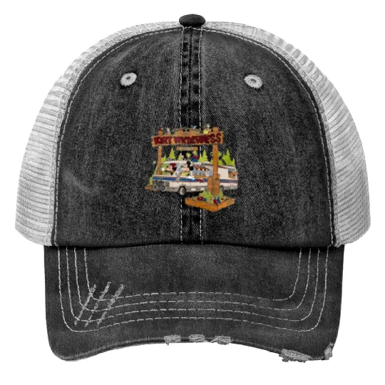 Fort Wilderness Vintage 80's Style Disney Resort Trucker Hats