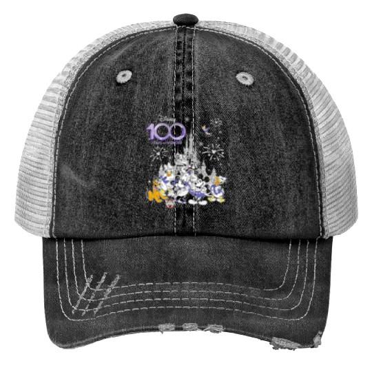 Disney 100 Year of Wonder Trucker Hats, 100 Years Anniversary Trucker Hats