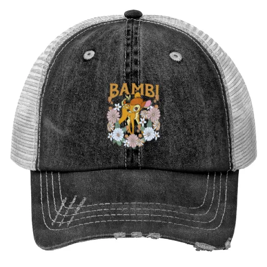 Bambi Tank, Bambi Flower Trucker Hats, Disney Bambi Tank