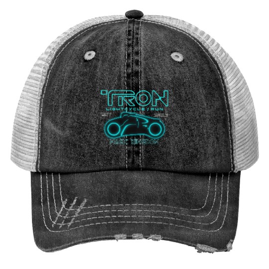 Disney Tron Lightcycle Run Magic Kingdom Trucker Hats, Disney Tron Bike Trucker Hats