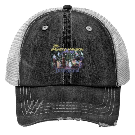 Retro The Haunted Mansion 1969 Disneyland Trucker Hats