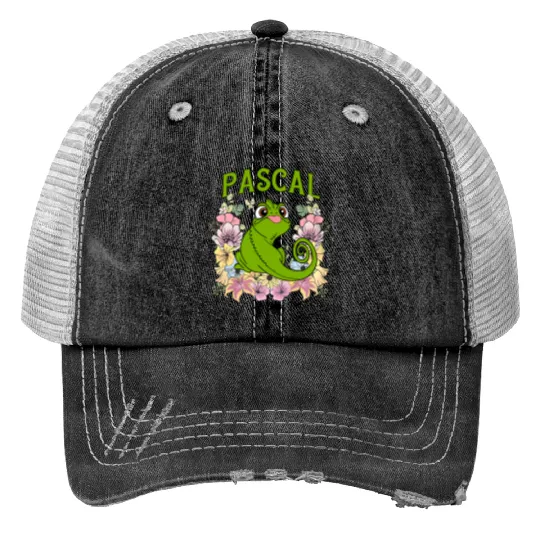 Tangled Pascal Trucker Hats, Tangled Trucker Hats, Rapunzel Family Trucker Hats, Disney Floral Trucker Hats, Disney Floral Trucker Hats