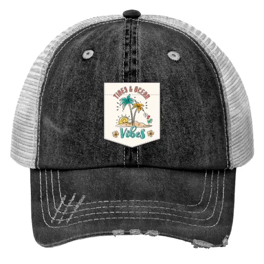 Disney Moana Hei Hei Tides Ocean Vibes Trucker Hats