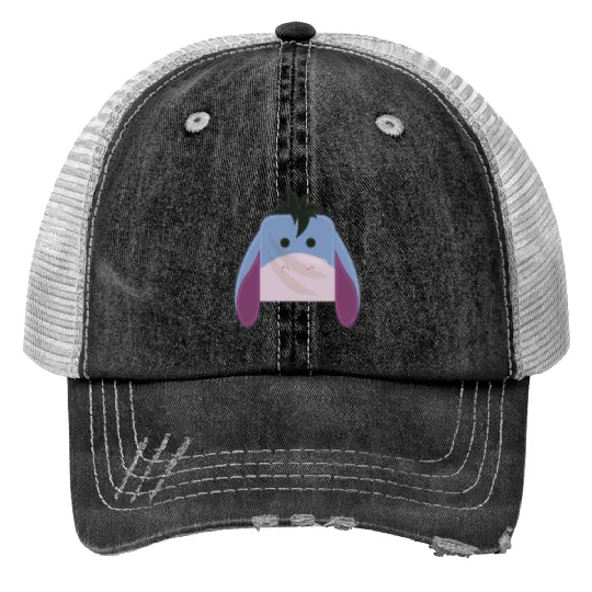 Disney Winnie the Pooh Eeyore Small Block Character Pocket Trucker Hats