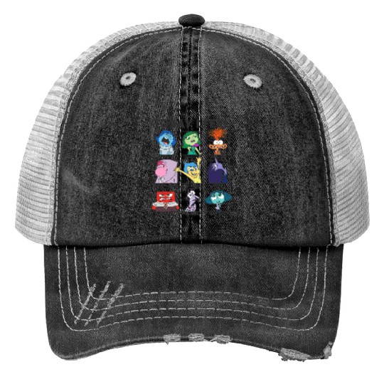 Disney Pixarss Inside Out 2 Today I Feel... Emotions Panels Trucker Hats
