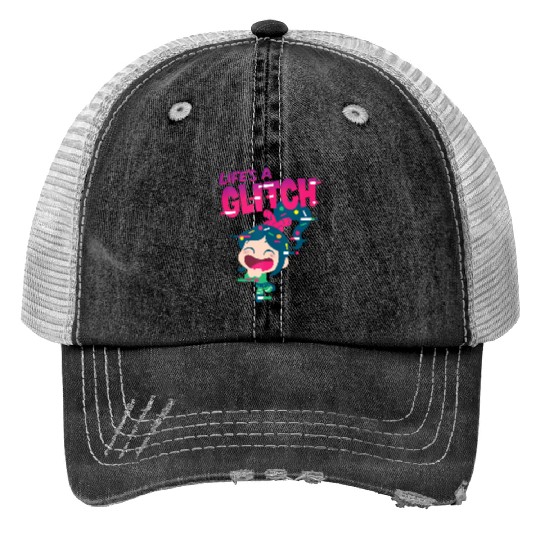 Disney Ralph Breaks the Internet Vanellope Glitch Tank Top Trucker Hats