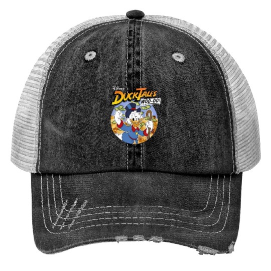 Vintage Disney Ducktales Group Panels Retro Ducktales Trucker Hats