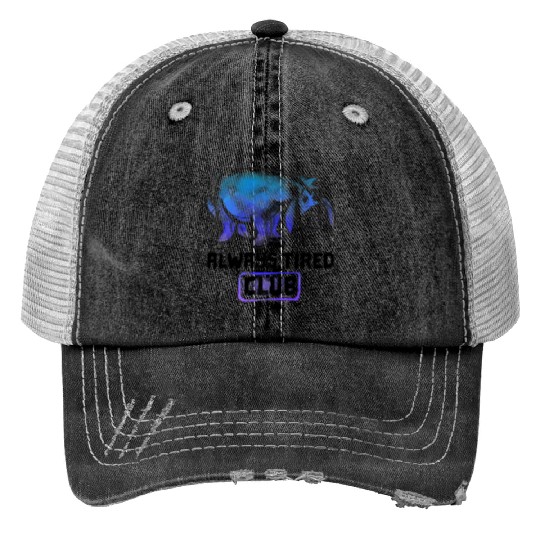 Disney Winnie The Pooh Eeyore Always Tired Club Premium Trucker Hats
