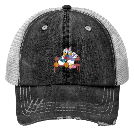 Disney Donald and Daisy Together Forever Trucker Hats