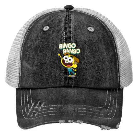 Disney Channel Big City Greens Cricket Bingo Bango Trucker Hats
