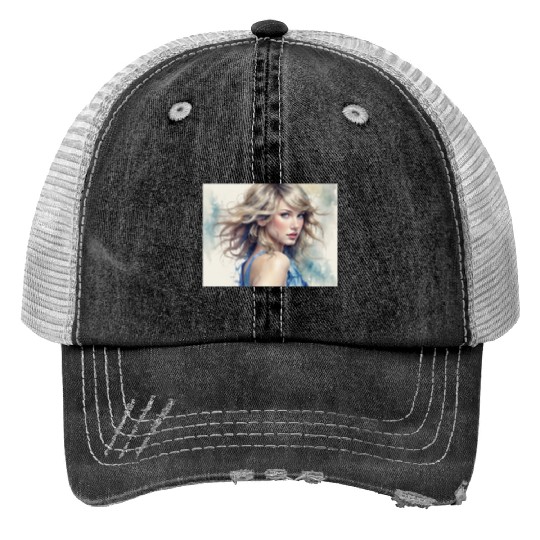 Discover Taylor Brush strokes Beauty  : Vintage Taylor The Eras Tour , The Eras Tour Taylor Version, THE ERAS TOUR , Taylor Trucker Hats
